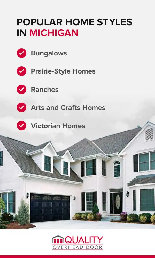 Popular Home Styles in Michigan