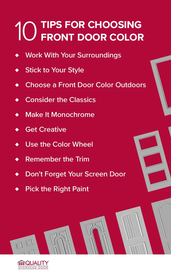 10 Tips for Choosing Front Door Color