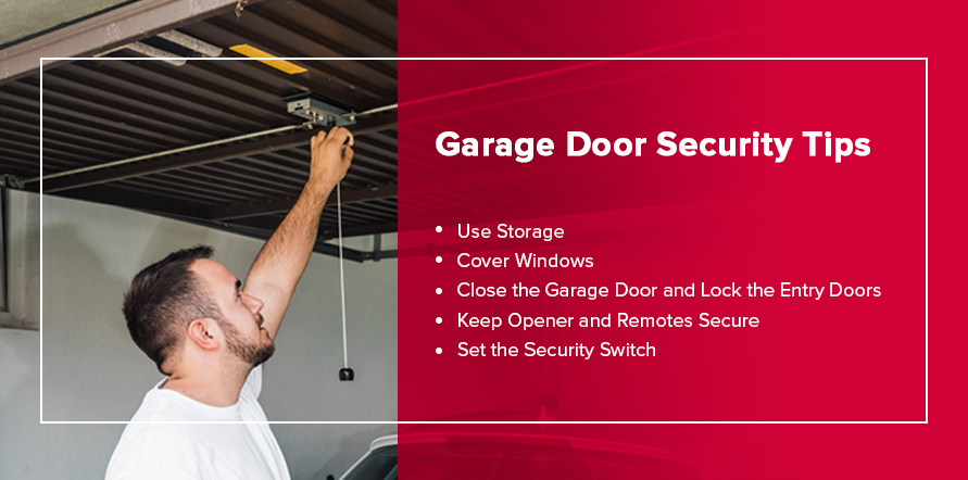 Garage Door Security Tips