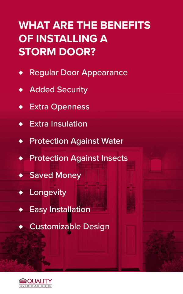 What Are the Benefits of Installing a Storm Door?