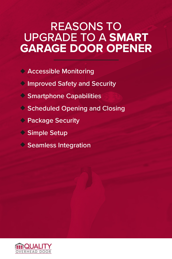 Reasons to Upgrade to a Smart Garage Door Opener