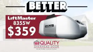 LiftMaster 8355W garage door opener for $359