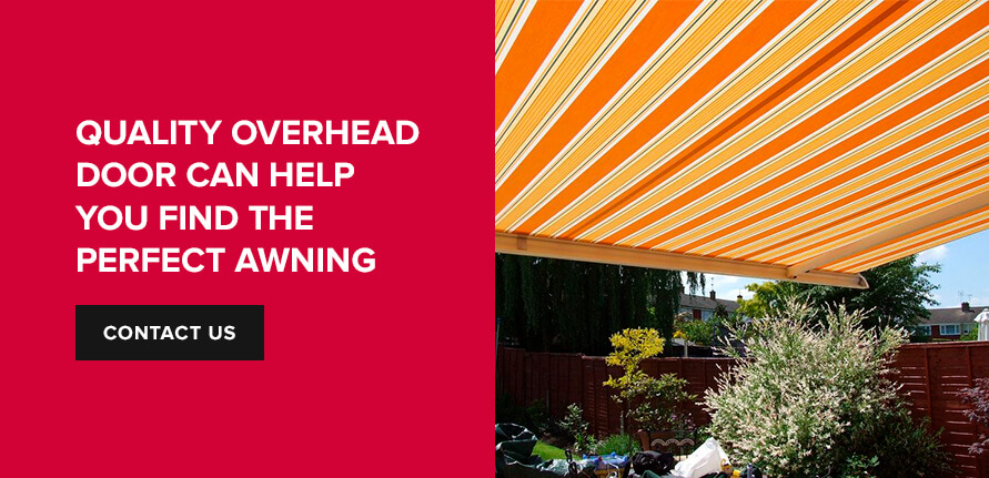 Quality Overhead Door can help you find the perfect Awning