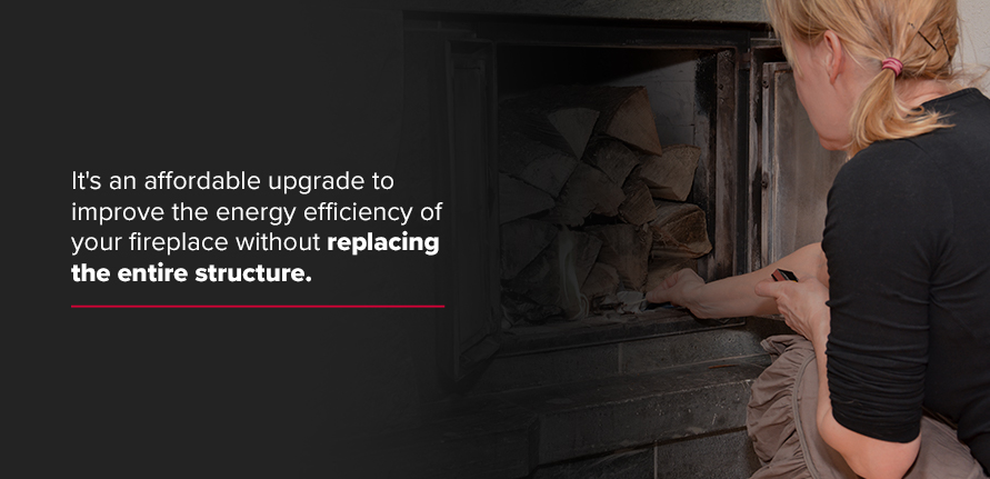 What Is a Wood Fireplace Insert? It's an affordable upgrade to improve the energy efficiency of your fireplace without replacing the entire structure.