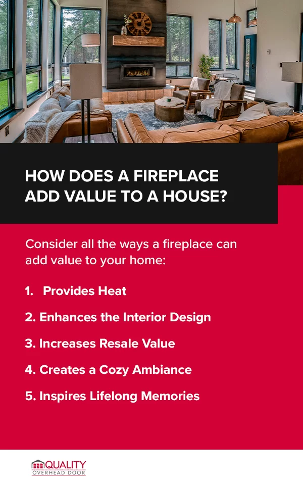 How Does a Fireplace Add Value to a House? Consider all the ways a fireplace can add value to your home.