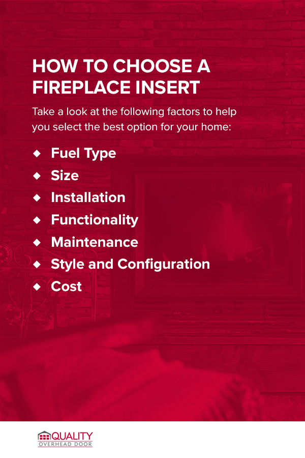 How to Choose a Fireplace Insert 